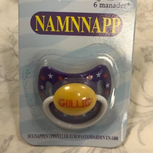 Napp med Namn  - 6 månader +  39kr/st 