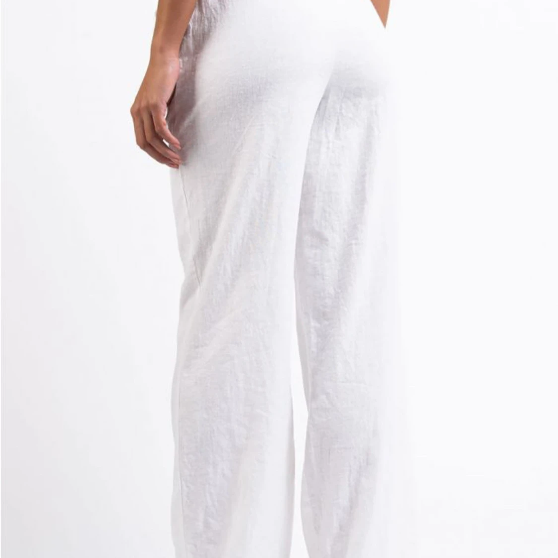 Madlady linnebyxor mid-waist - 90