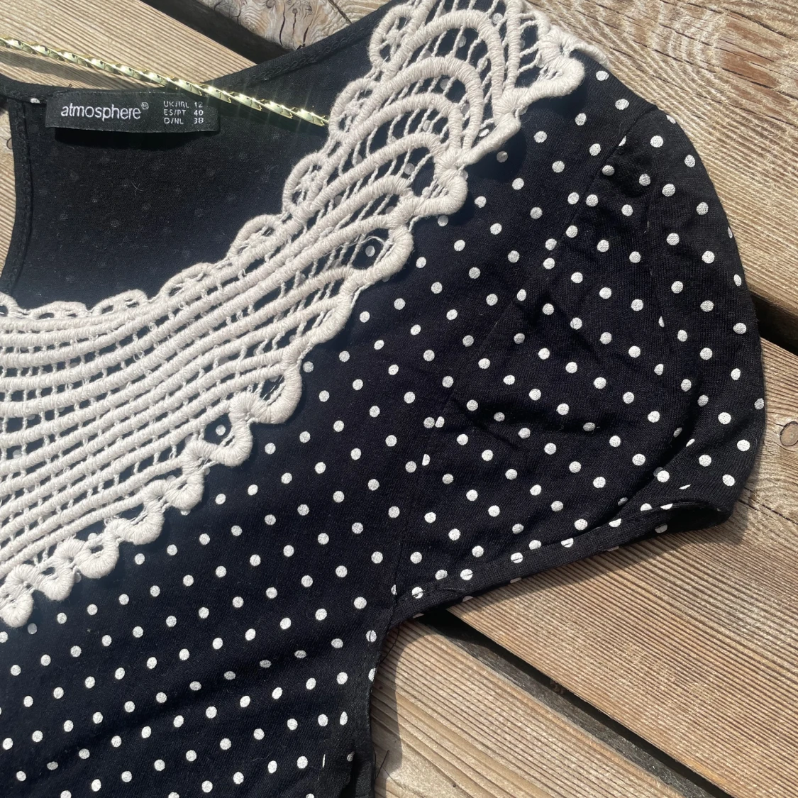 Prickig klänning M - 91