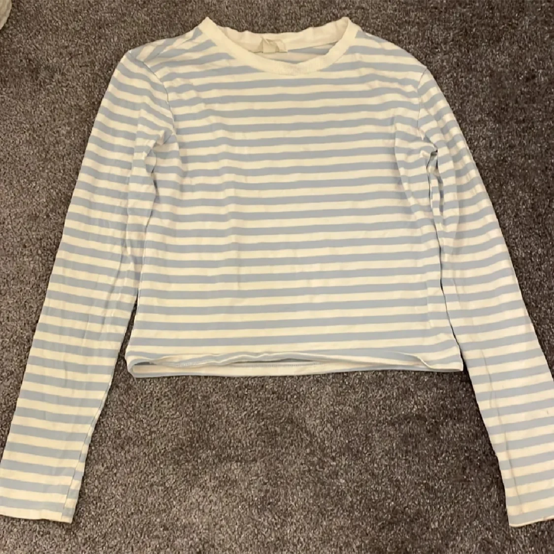 Randig långärmad  - 90