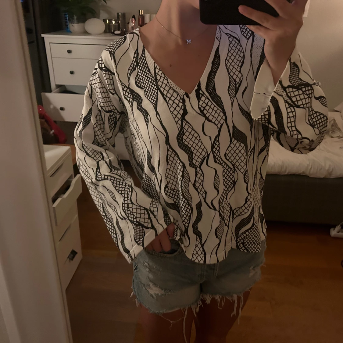 Mönstrad tröja - 90