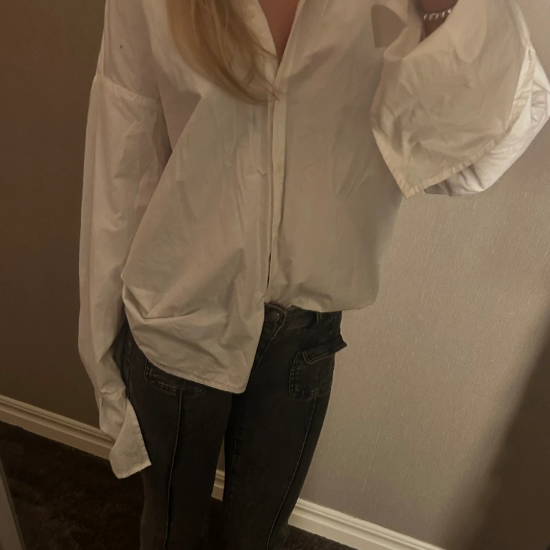 Oversized skjorta - 90