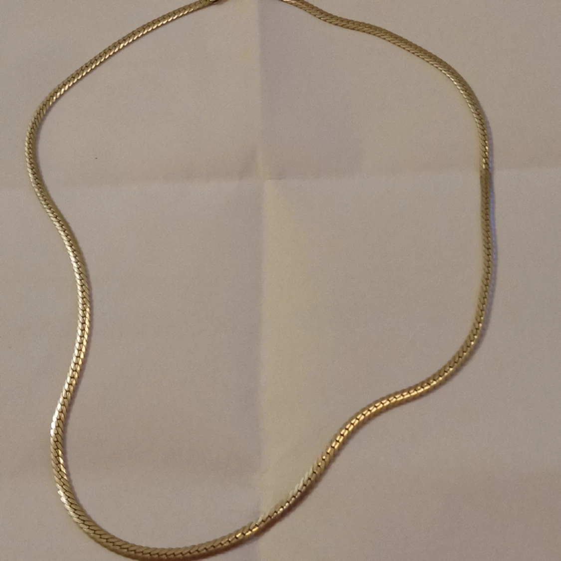 Halsband mönstrad Silver 925 . - 90