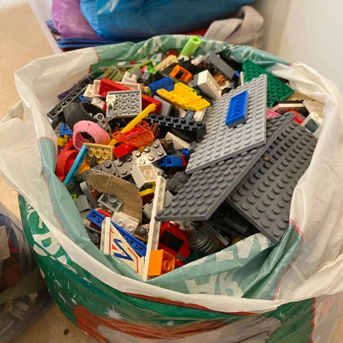 Lego blandning olika sorters