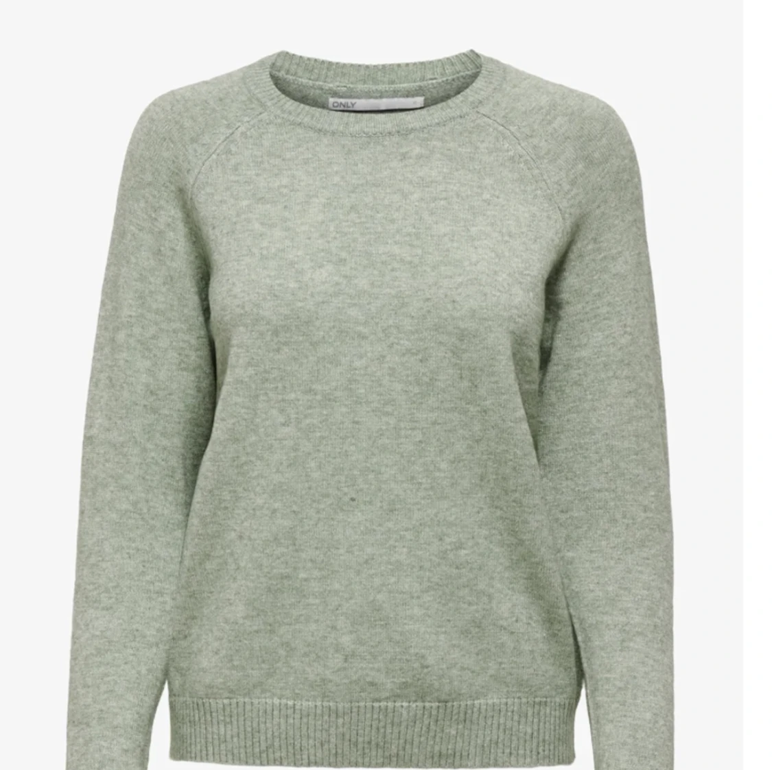 Grön stickad tröja