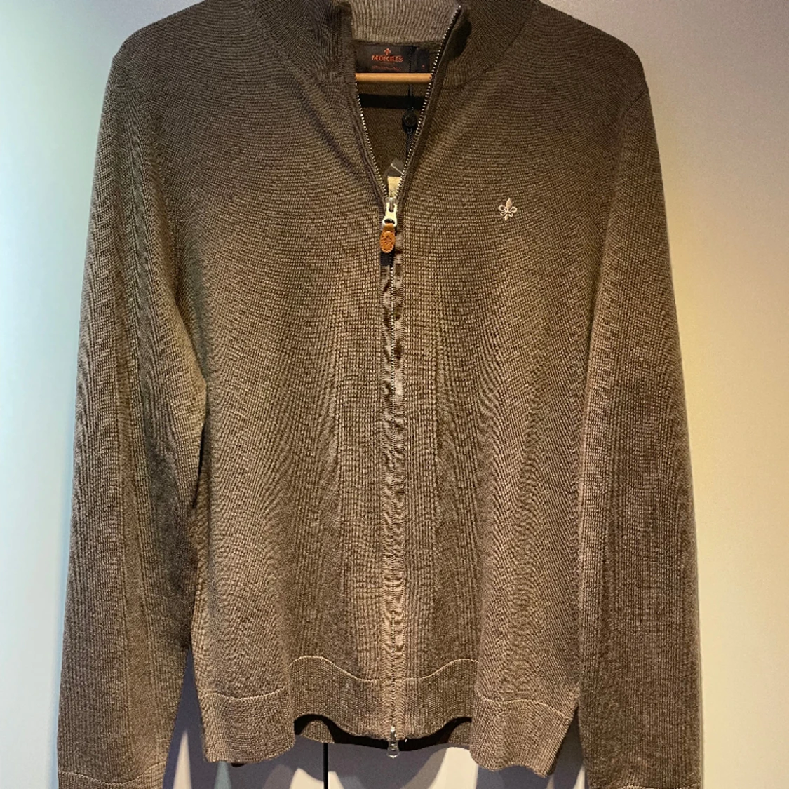 Morris merino full zip