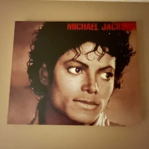 Tavla⭐️ - Skriv vid funderingar!! Intressekoll Michel Jackson tavla skit snyyyg❤️‍🔥Vill bli av med den så lägg prisförslag!! Bra skick❤️