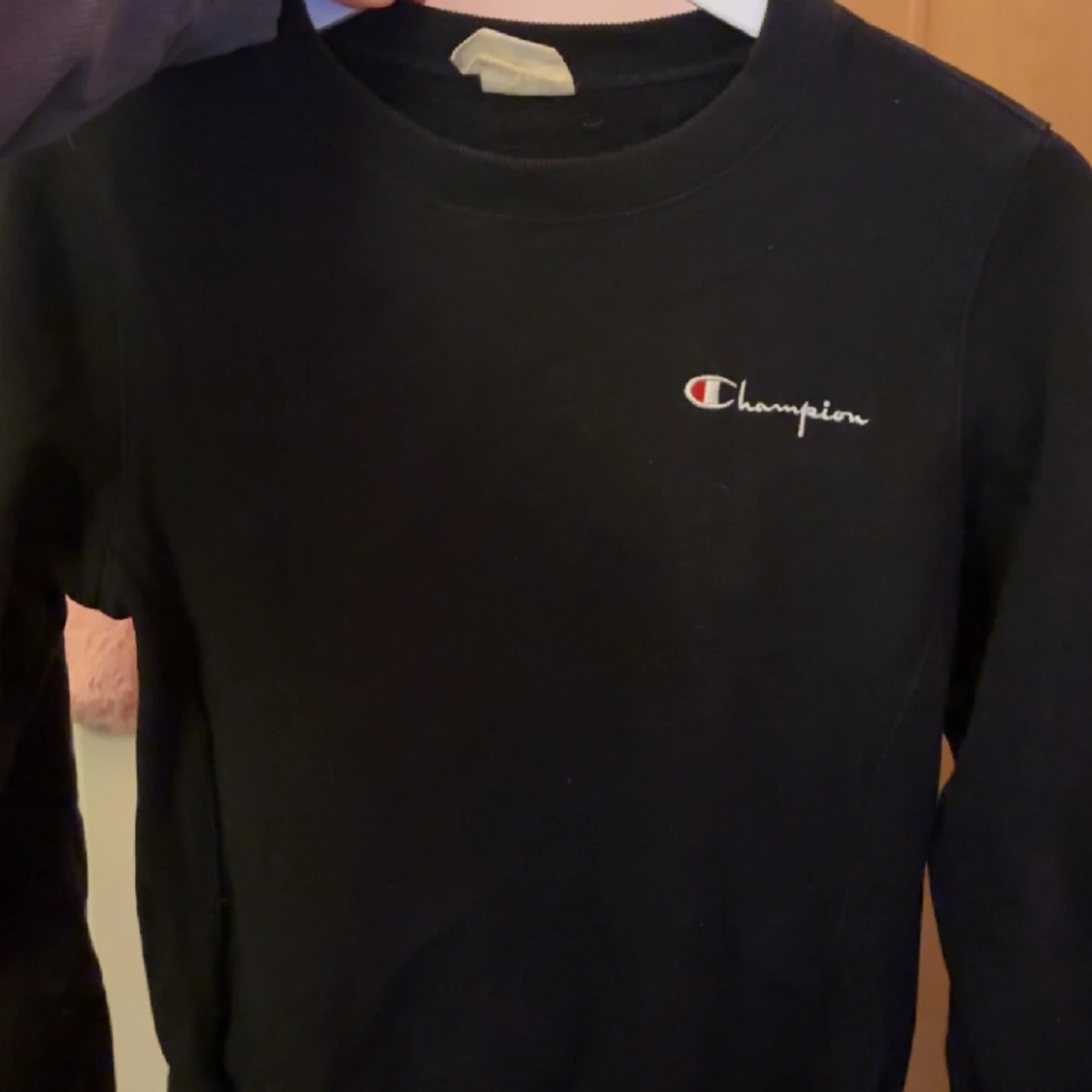 Svart Champion Sweatshirt