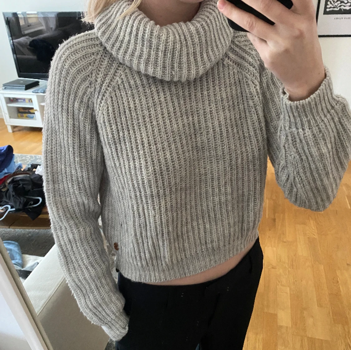Stickad tröja  - 90