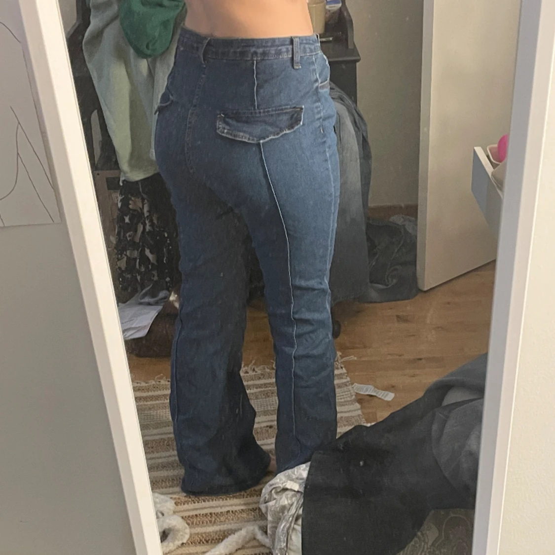 70’s jeans slitna  - 90