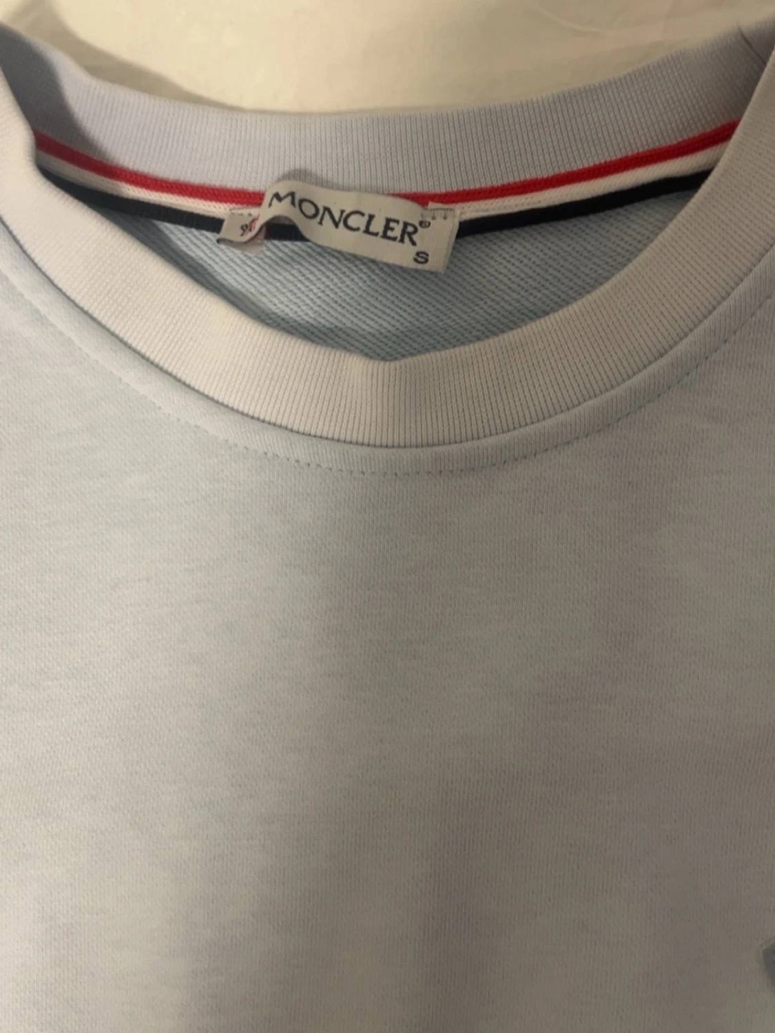 Ljusblå sweatshirt från Moncler - 2