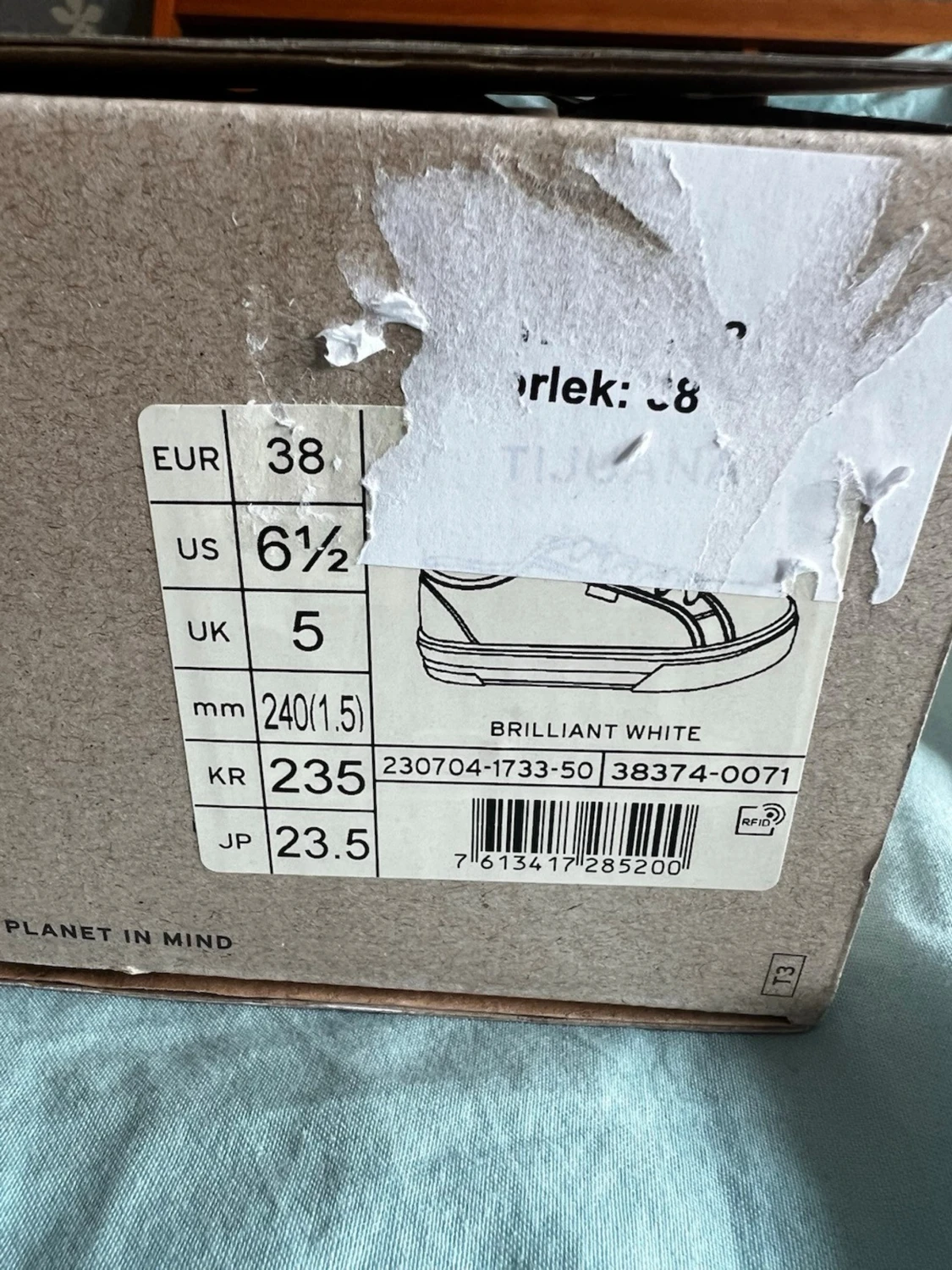 Vita Levi's Tijuana sneakers med platåsula - 3