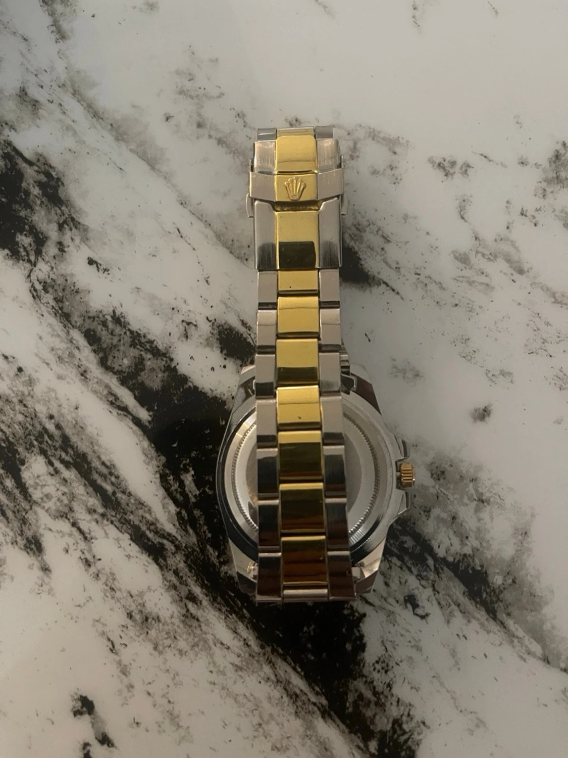 Rolx Submariner grön/guld klocka - 2