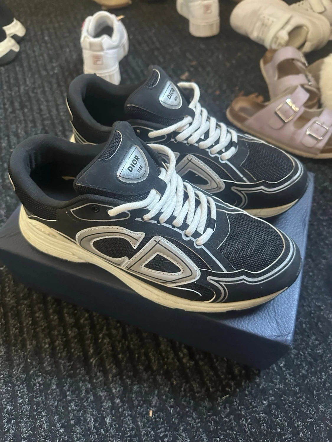 Svarta Dior B30 sneakers - 2