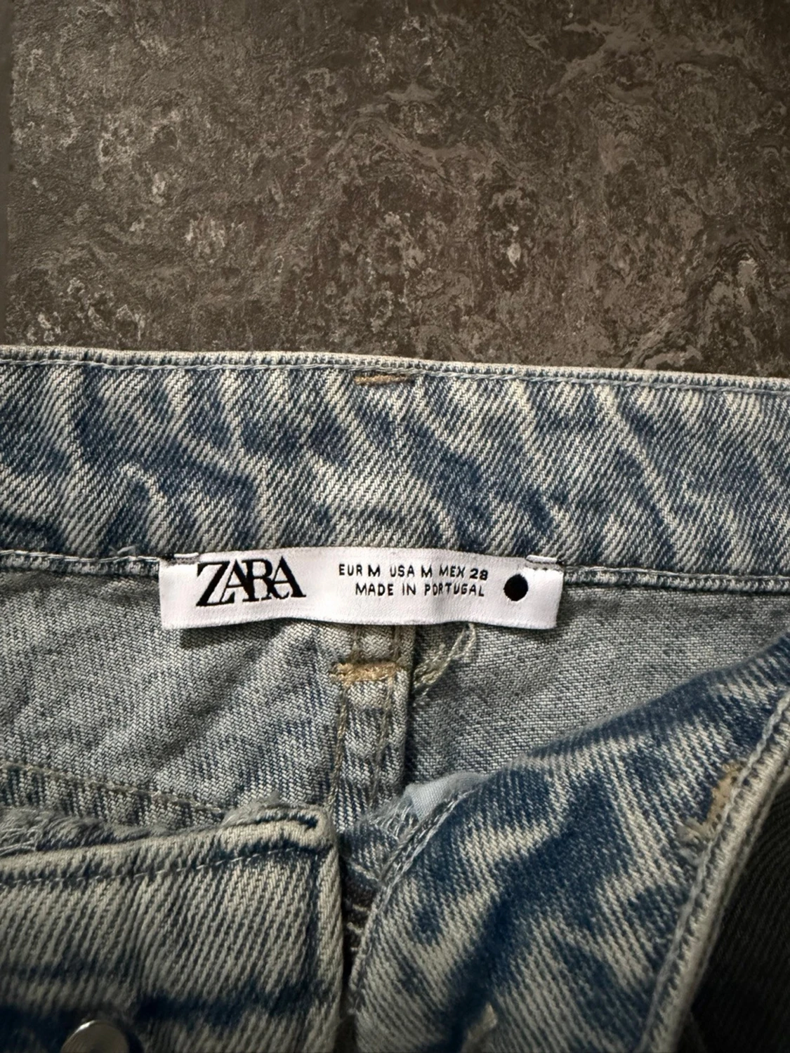 Ljusblå flared jeans  - 3