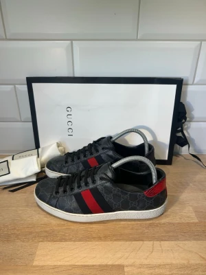 Gucci Ace  - Gucci Ace i mycket bra skick | Storlek: 40,5 kan passa 41,5 | Ingår: Påse, dustbag och kort | Vid frågor eller diskussion om pris är det bara att skriva✍🏼| Frakt inom 48h📦