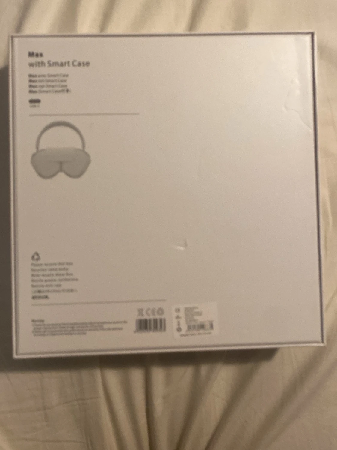 Svarta over-ear hörlurar Max - 1