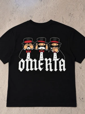 Omerta t-shirt - Fraktar samma dag📦🔥Omerta T-shirt  storlek Xs oversized