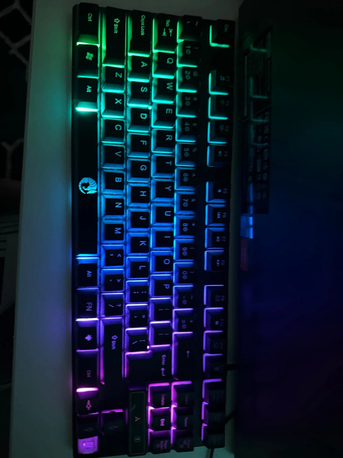 RGB-tangentbord