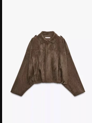 Zara jacka - Brun jacka från zara. Endast använd en gång. Mycket bra skick.