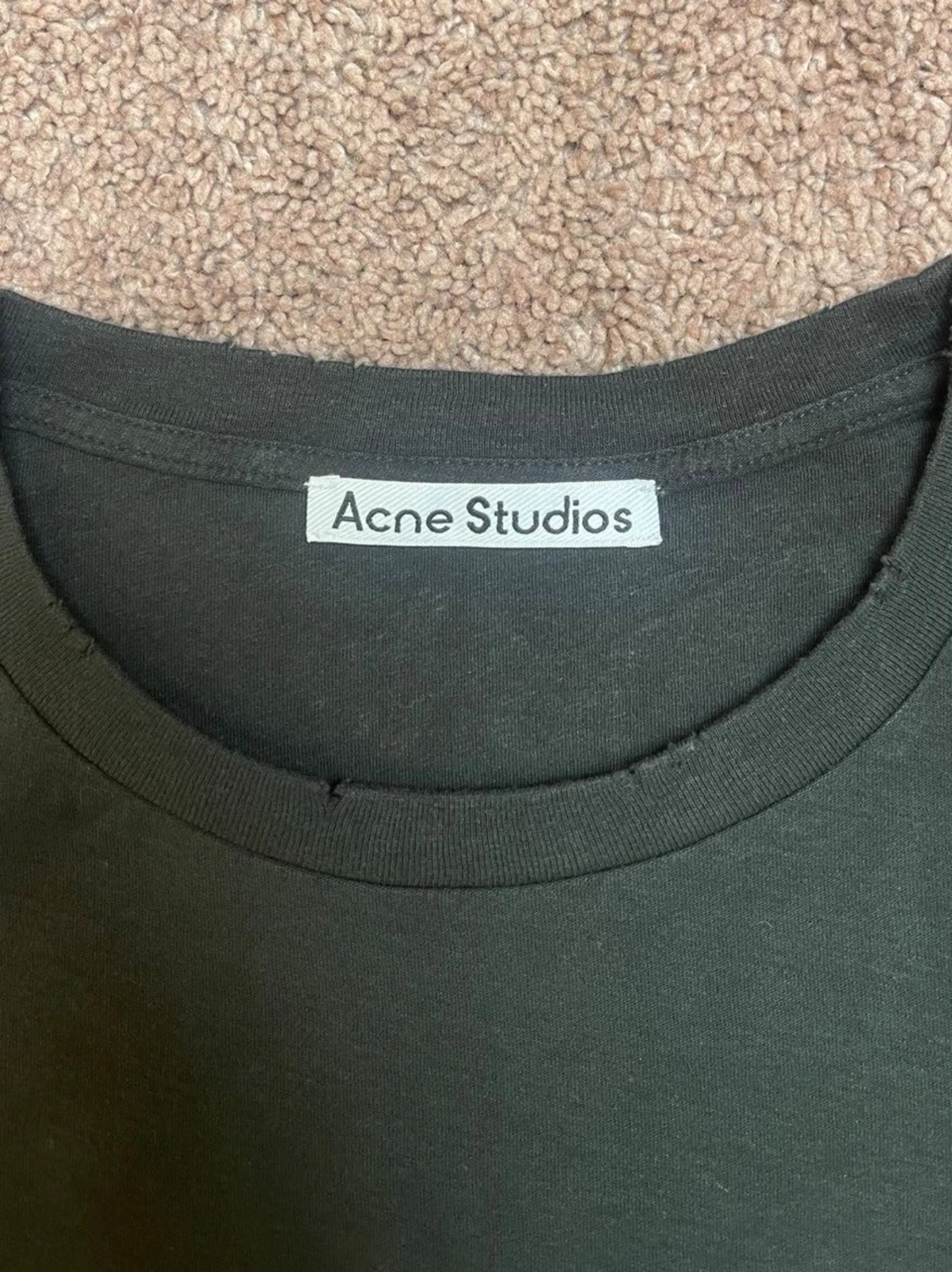Svart långärmad topp Acne Studios Stl S (oversized) - 3