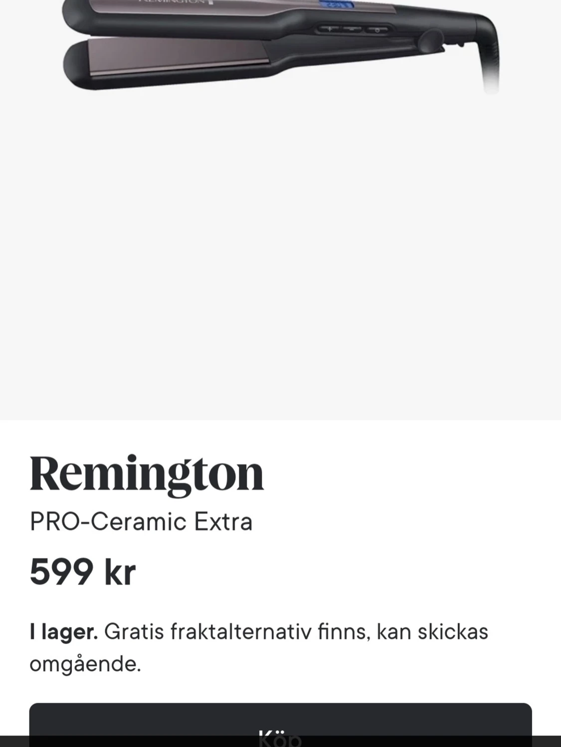 Remington PRO-Ceramic plattång