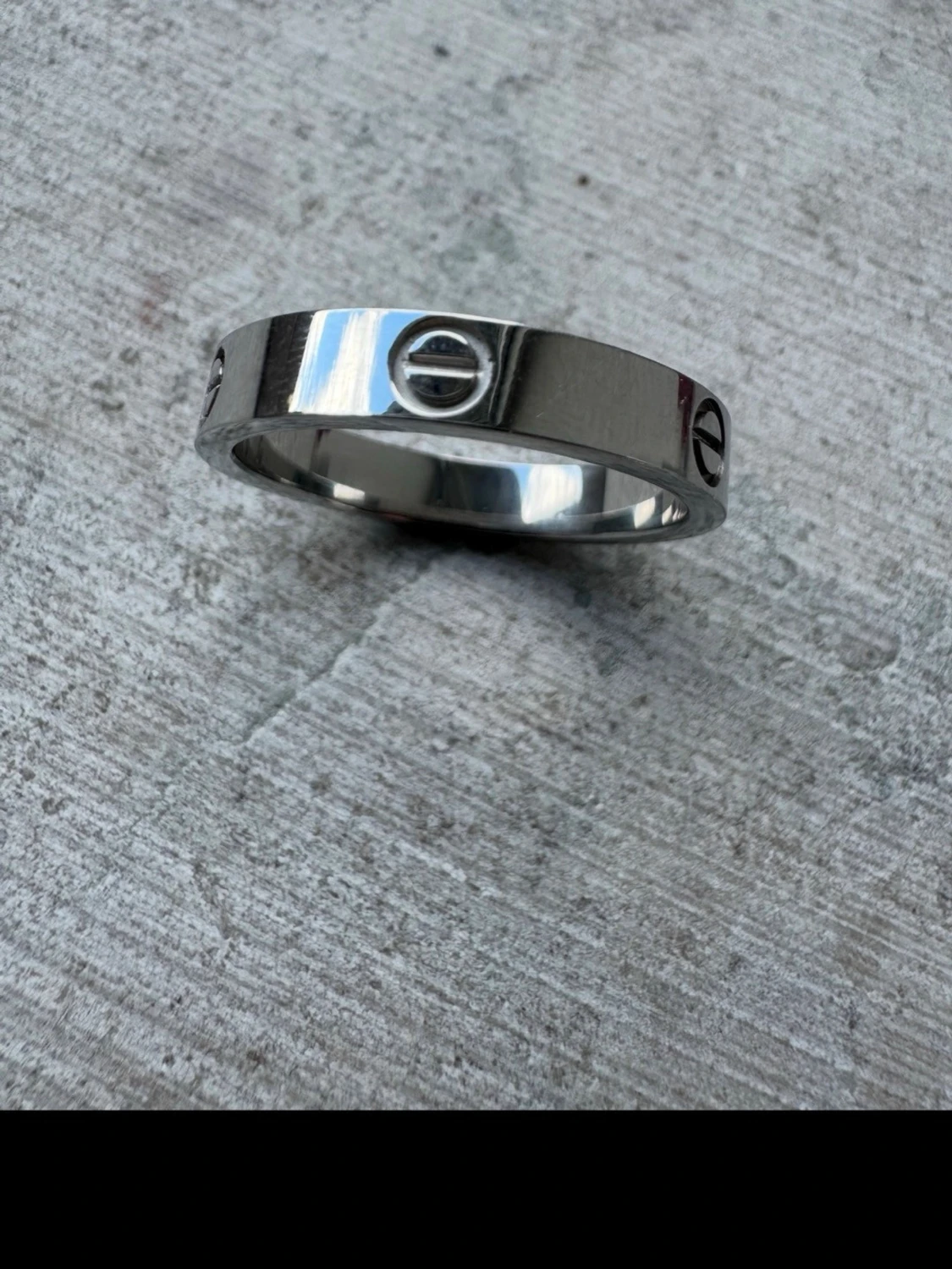 LOVE ring silver 