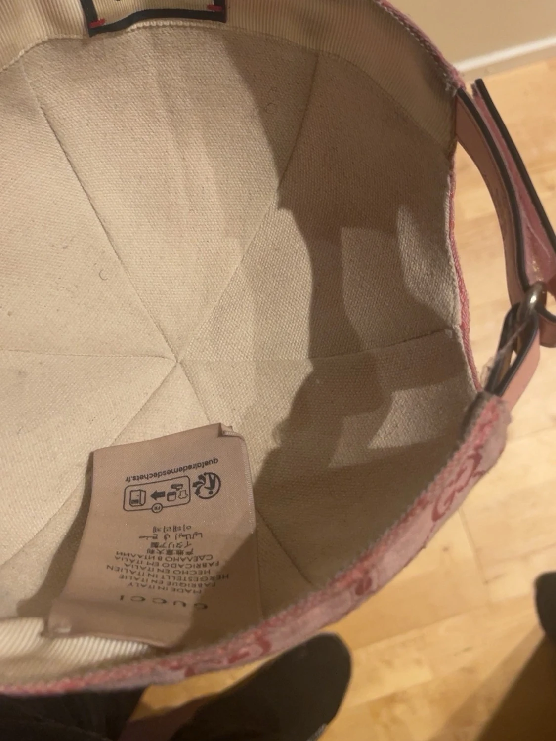 Rosa Gucci keps  - 3