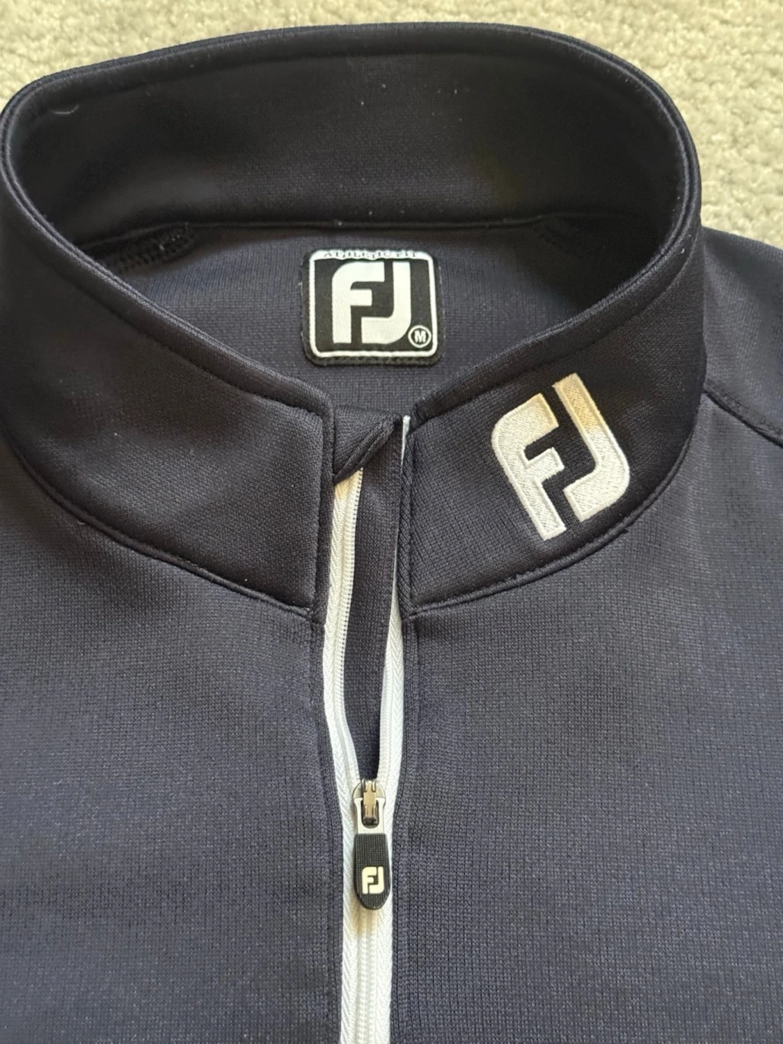 Mörkblå ziptröja från FootJoy - 1
