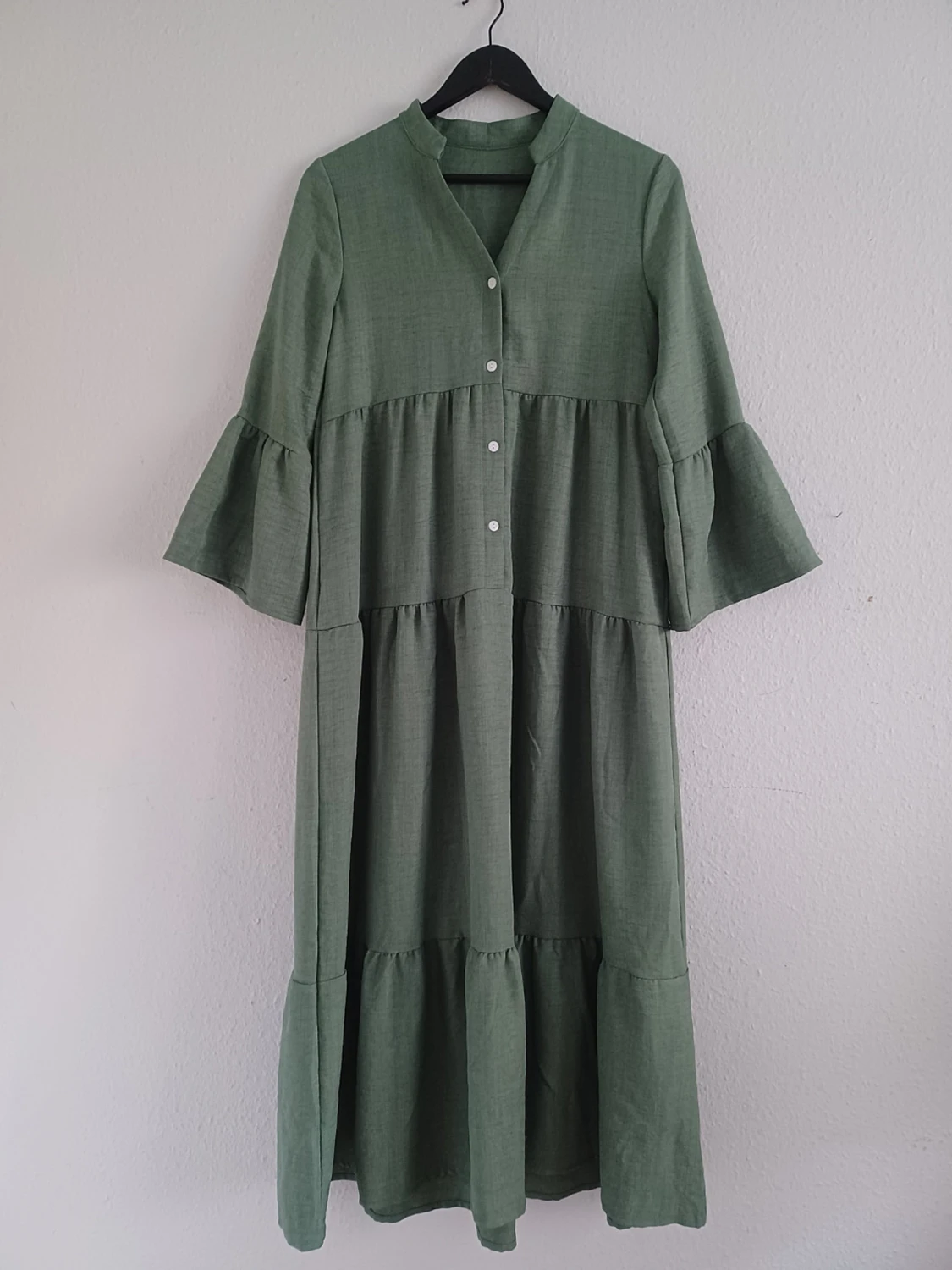 Green maxi dress  - 1
