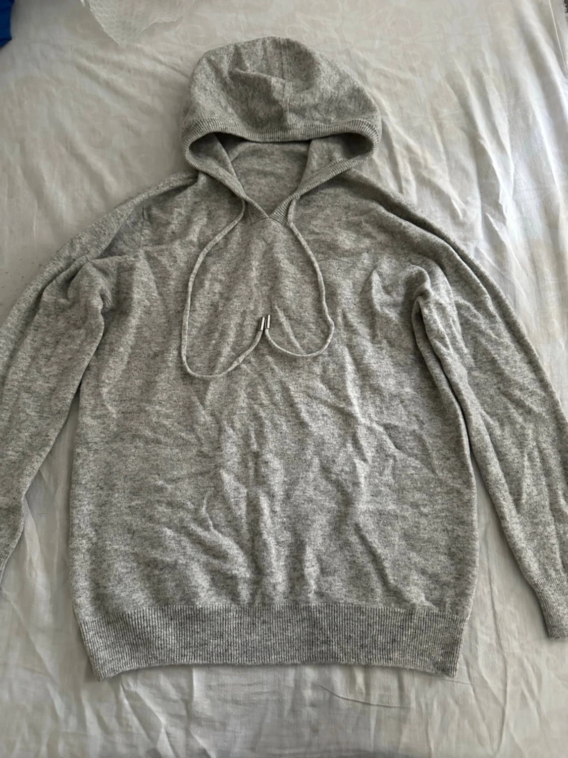 Kashmir stickad hoodie  - 1
