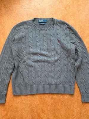 Polo Ralph Lauren Kabelstickad Tröja Sweater Large - Mycket bra skick. Storlek L