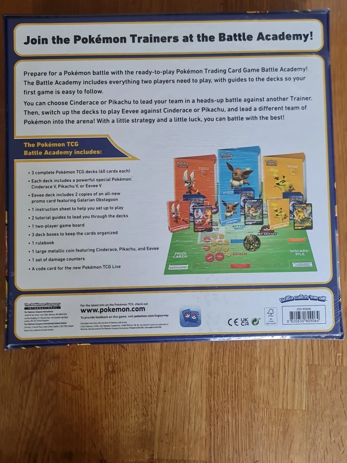Pokémon Battle Academy brädspel sealed - 1