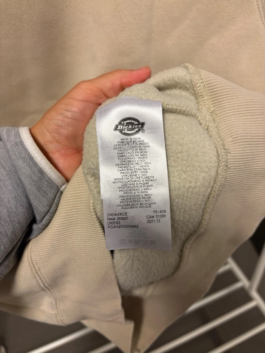Beige sweatshirt från Dickies - 5