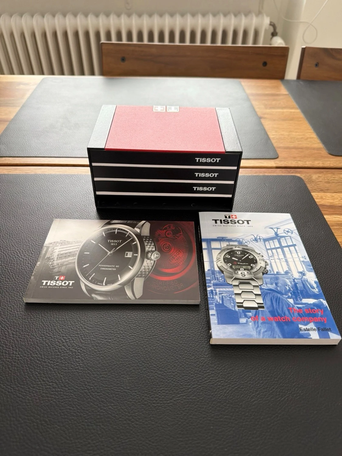 Tissot Seastar svart klocka stål - 5