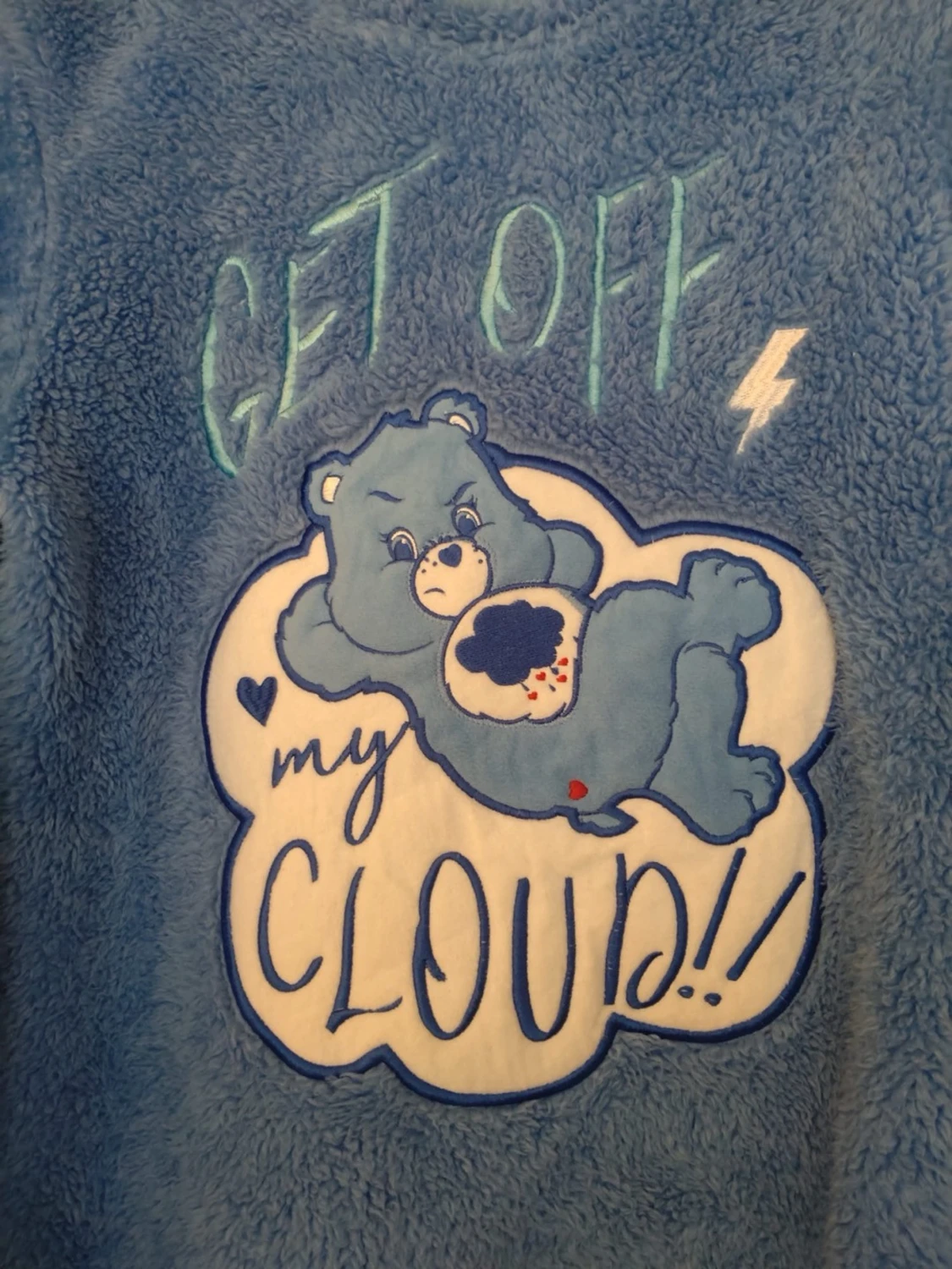 Blå Care Bears set - 1