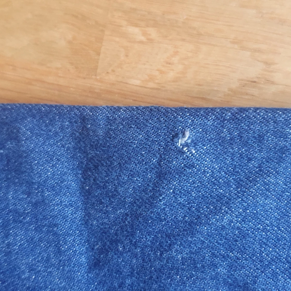 Blå loose fit jeans från H&M - 4