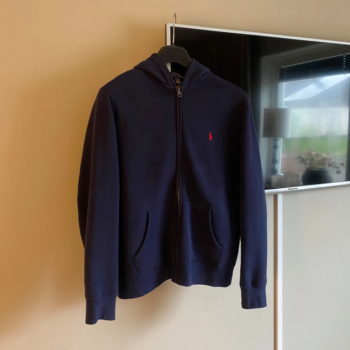 Marinblå hoodie från Polo Ralph Lauren - 1