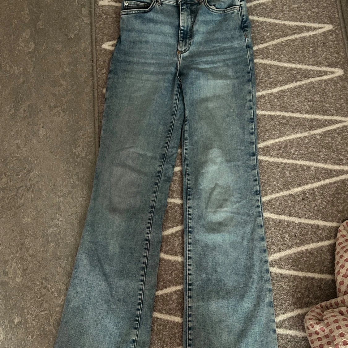 Bootcut jeans Curve S/32 ljusblå