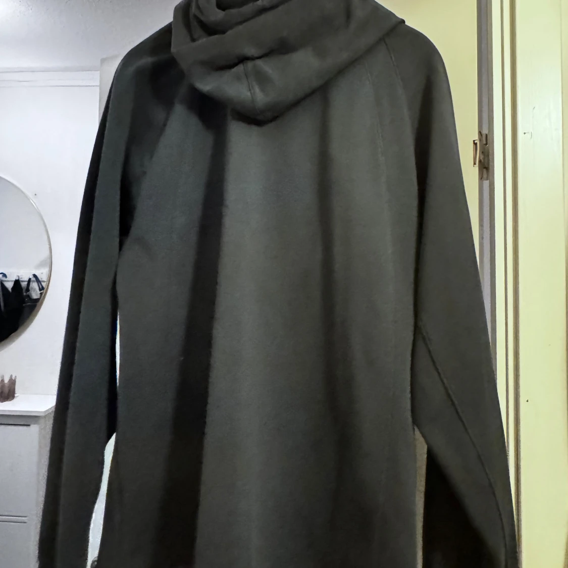 Svart Jordan hoodie med dragkedja - 3