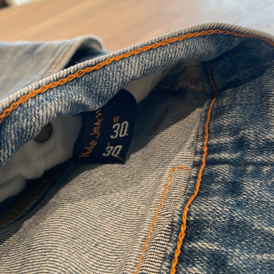 Blå jeans från Nudie Jeans Co - 4