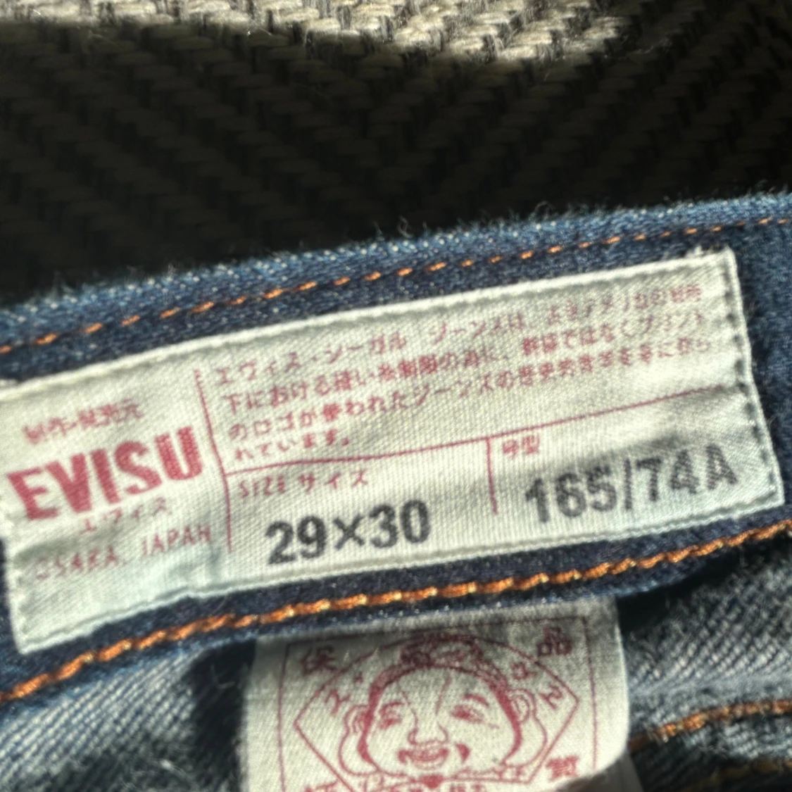 Evisu jeans med broderade bakfickor - 4