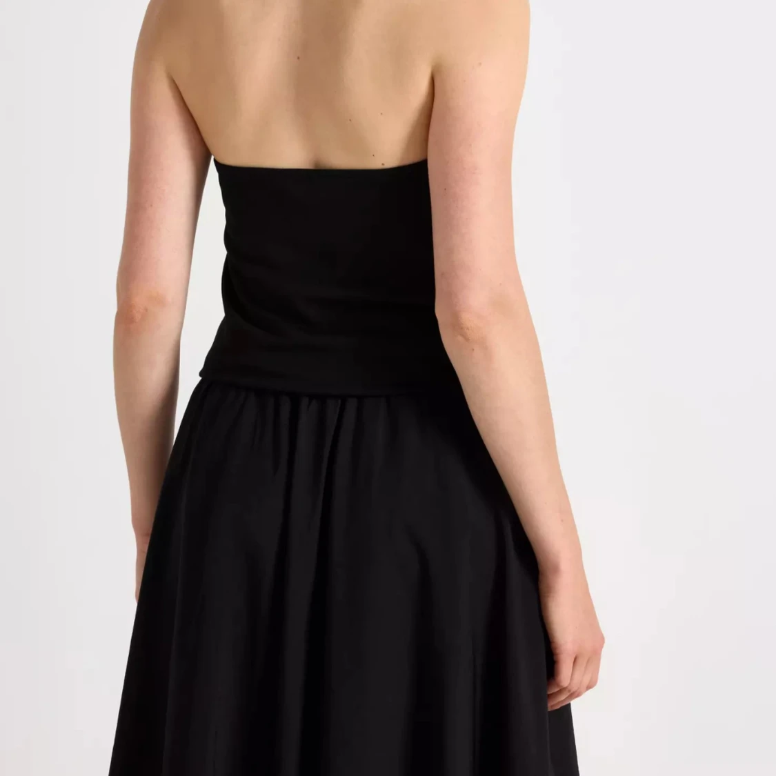 Svart halterneck linnetopp - 2