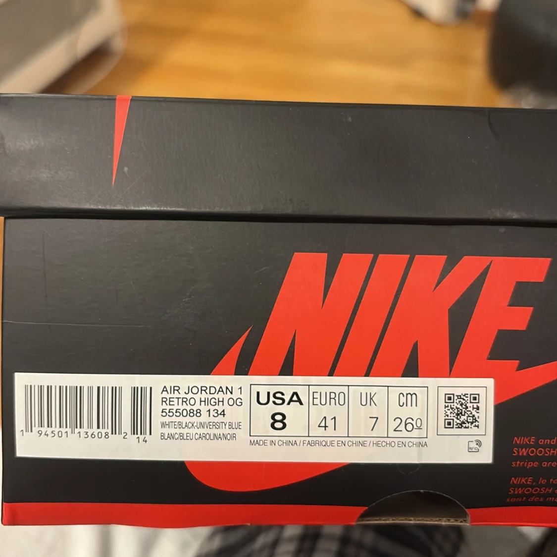 Nike Air Jordan 1 High University Blue - 4