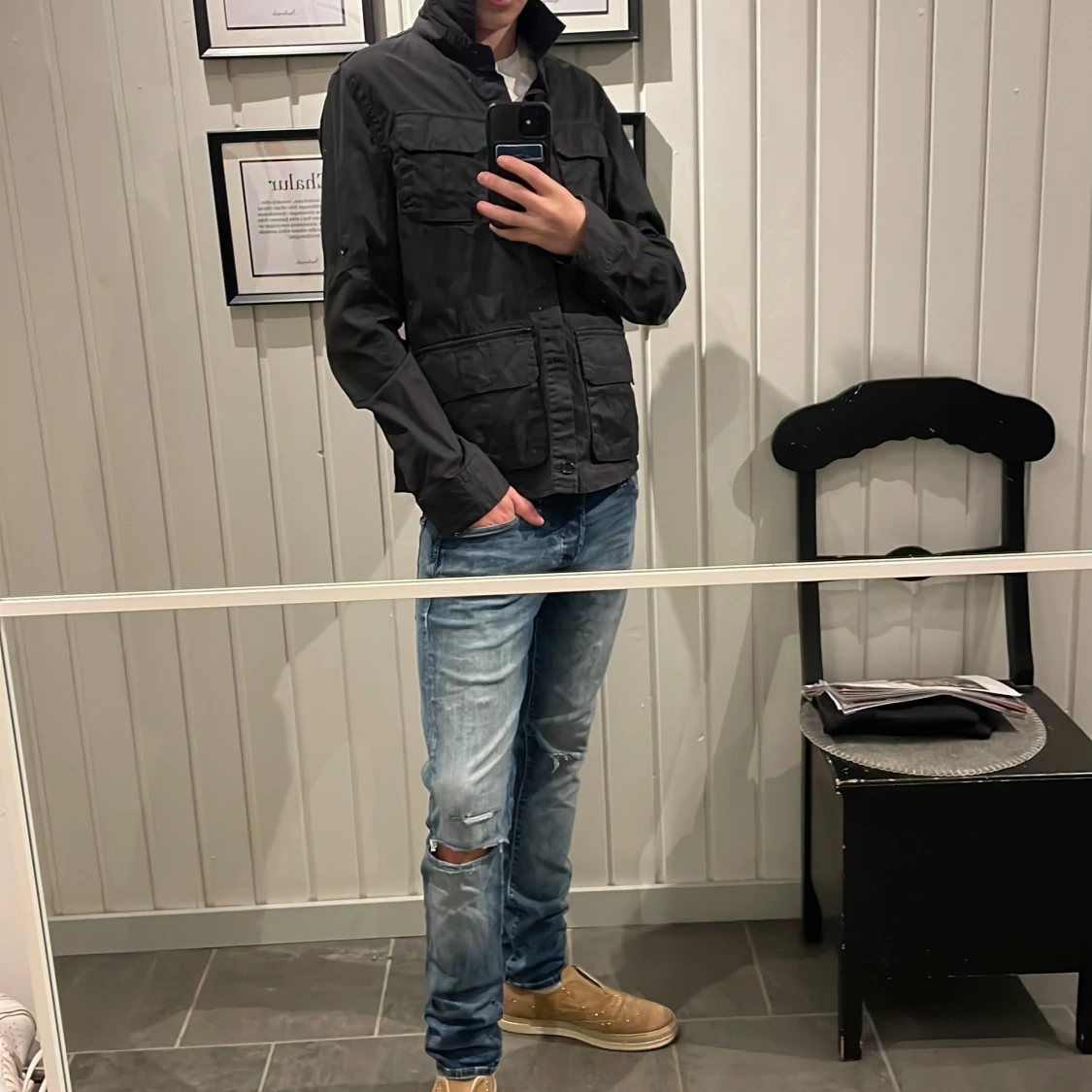 Overshirt/fieldjacket från topman 