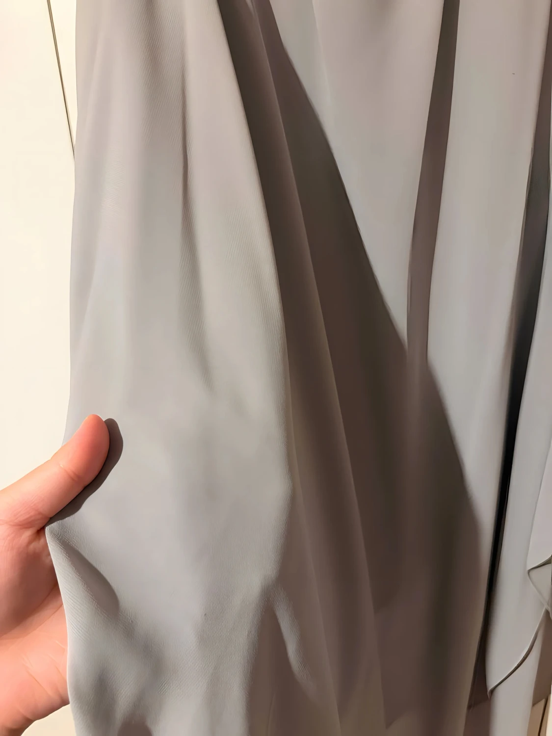 Ljus grå Khimar - 4