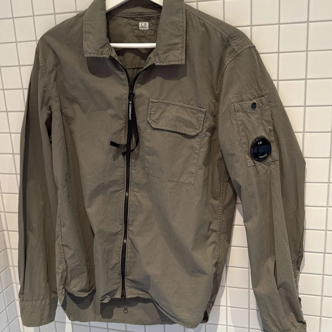 C.P. Company overshirt olivgrön