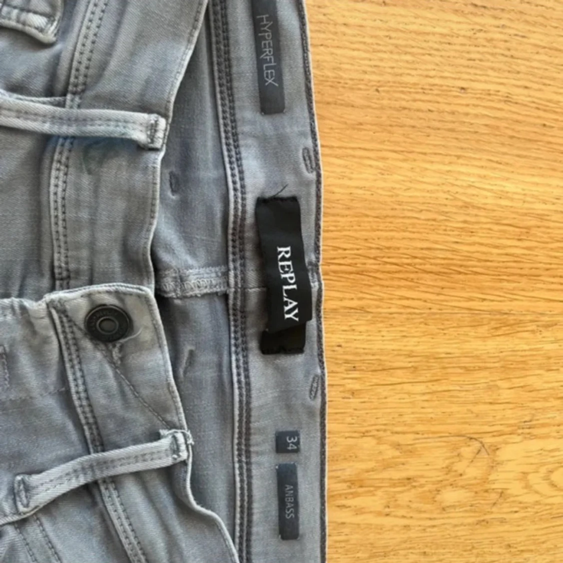 Replay Hyperflex Anbass grå jeans - 2