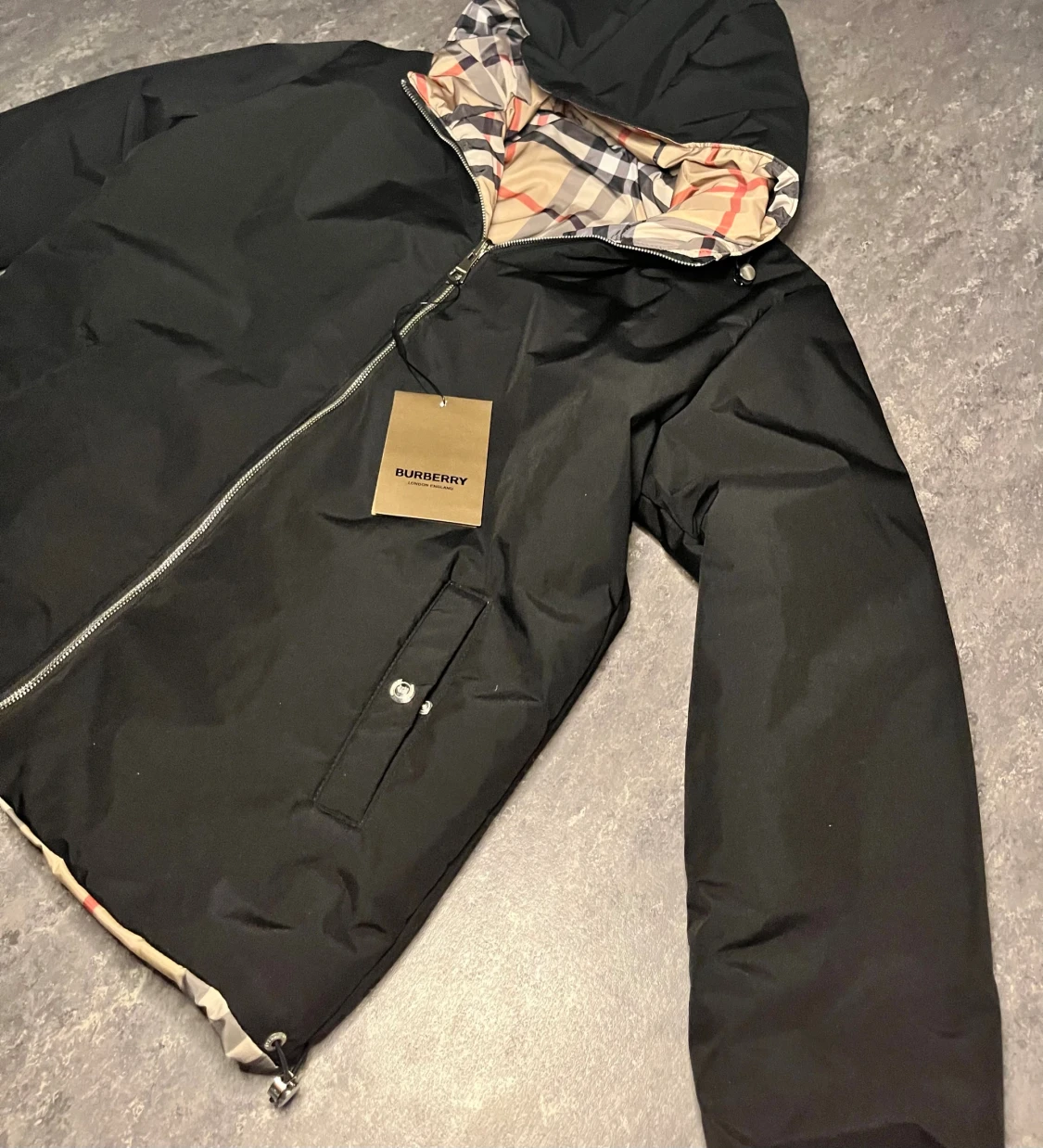 Burbbery reversible jacket 