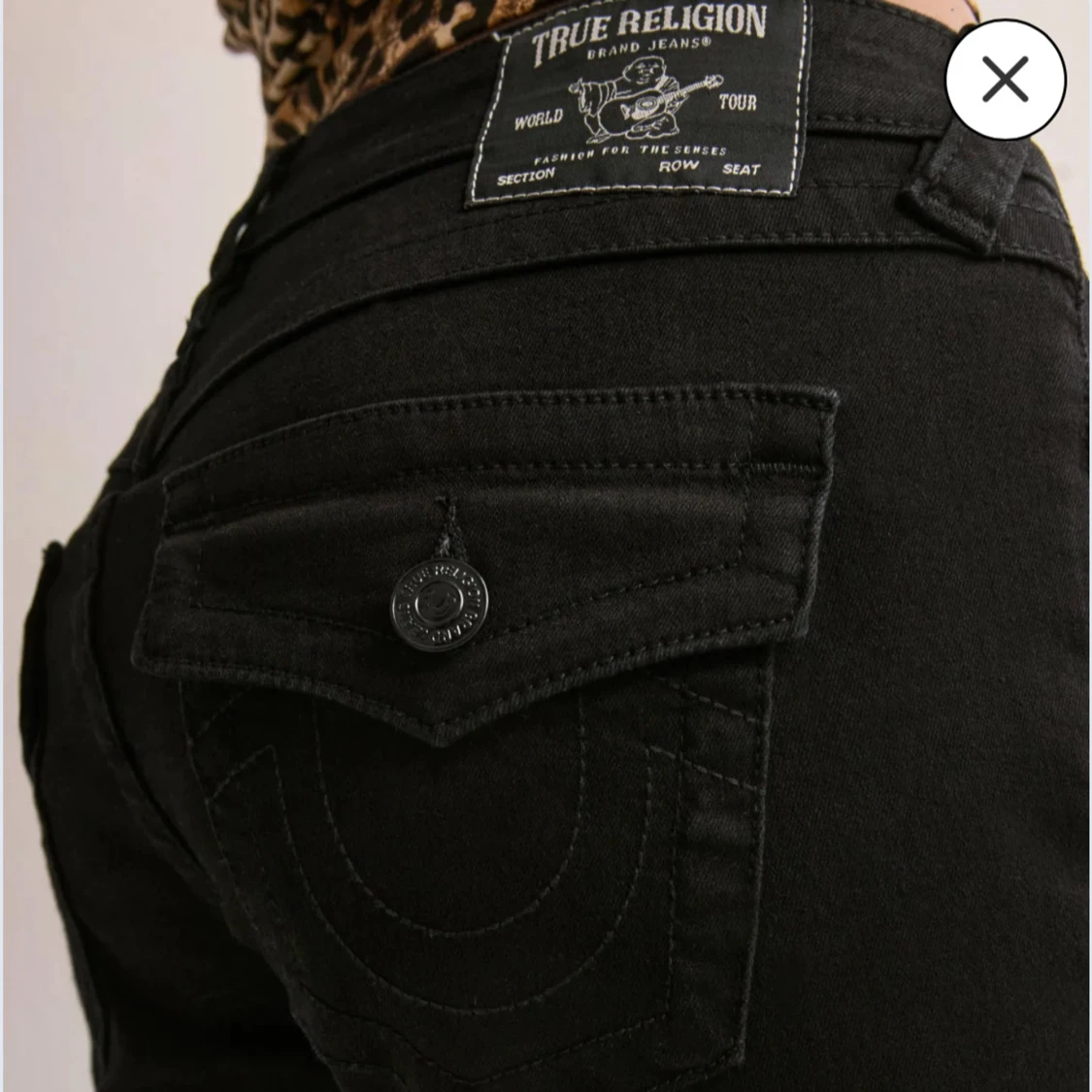 Svarta true religion jeans - 1